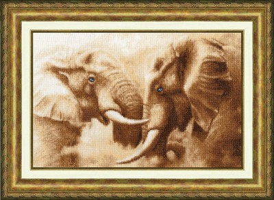 Набор для вышивания Слоны (Elephants)