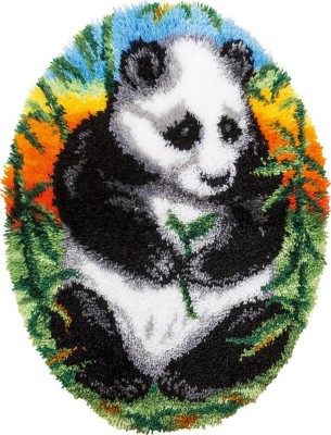 Набор для вышивания Коврик Панда