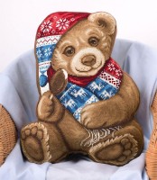 Набор для вышивания Подушка Мой Медвежонок