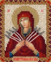 Набор для вышивания Икона Божией Матери Семистрельная /ЦМ-1822