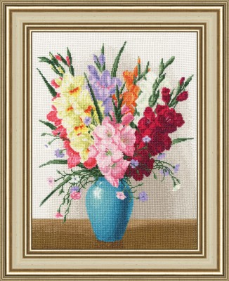Набор для вышивания Букет гладиолусов (Bouquet of Gladioluses)