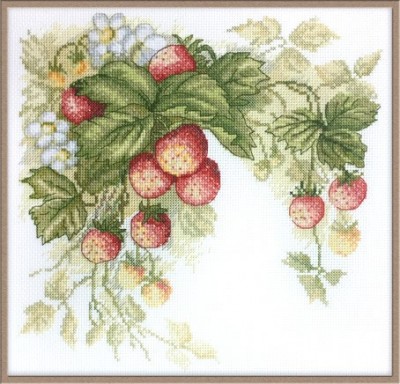 Набор для вышивания Земляника (Wild Strawberries)