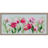 Набор для вышивания Весенние тюльпаны (Spring Tulips) /100-052