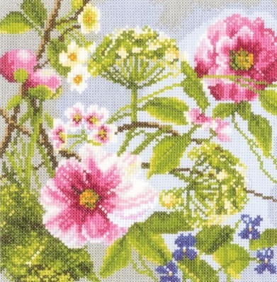 Набор для вышивания Пионы (Peonies)