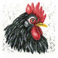 Набор для вышивания Черная курица (Black Chicken)