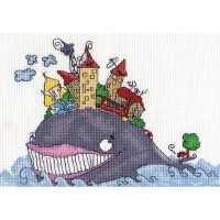 Набор для вышивания Рыба-кит