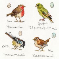 Набор для вышивания Птицы (Garden Birds 1)