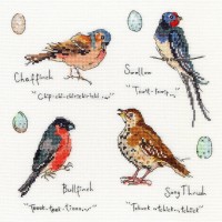 Набор для вышивания Птицы (Garden Birds 3) /XMF3