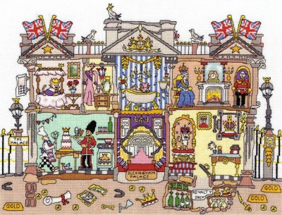 Набор для вышивания Букингемский дворец (Cut Thru Buckingham Palace)