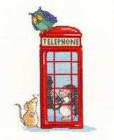 Набор для вышивания Телефонная будка (London Calling) /XMS9