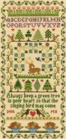 Набор для вышивания Зеленое Дерево (Green Tree) /XS2