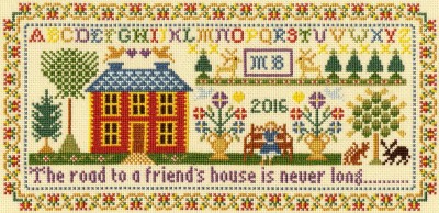 Набор для вышивания Дом Друзей (Friends House)