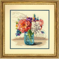 Набор для вышивания Букет из садовых цветов (Garden Bouquet) /70-35334