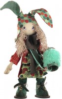 Набор для шитья текстильной каркасной куклы Зайчиха мама /K1033