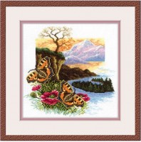 Набор для вышивания крестом Бабочки (Butterflies. Small Tortoiseshell)