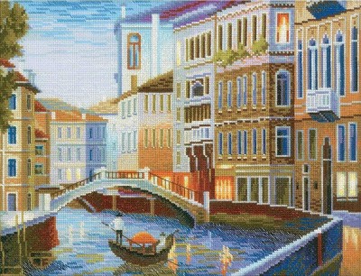 Набор для вышивания крестом Вечер в Венеции (Night Venice)