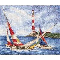 Набор для вышивания Парусная регата (Sailing regatta) /М395