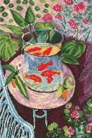 Набор для вышивания Красные рыбки (Red fish)