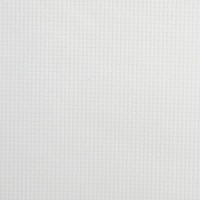 Канва для вышивания Aida 14 белого цвета (White), 65х50 см. /357-000