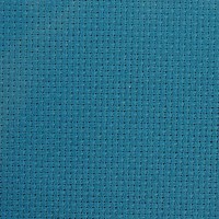 Канва для вышивания Aida 14 цвета морской волны, 65х50 см. /357-241