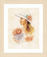 Набор для вышивания Дама в шляпе (Lady with Hat) /PN-0162297
