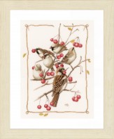 Набор для вышивания Воробьи и смородина (Sparrows and currant)