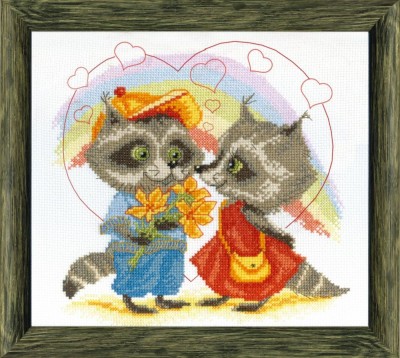 Набор для вышивания Первая любовь Crystal Art