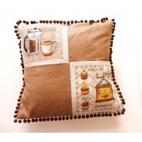 Набор для вышивания подушки Кофейная /14-001-11