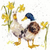 Набор для вышивания Утки (Ducks And Daffs) /XHD6