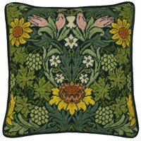 Набор для вышивания подушки Подсолнухи (William Morris. Sunflowers) /TAC4