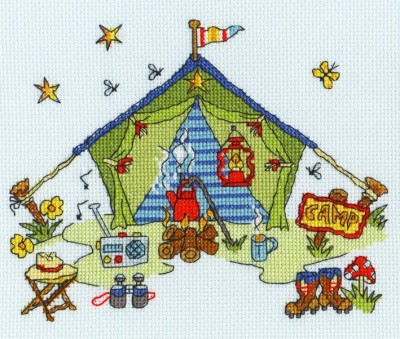 Набор для вышивания Поход (Sew Dinky Tent)