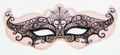 Набор для шитья и вышивания бисером Карнавальная маска Кокетка
