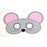 Набор для изготовления Карнавальной маски Мышка /8336