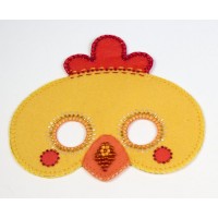 Набор для изготовления Карнавальной маски Петушок /8337