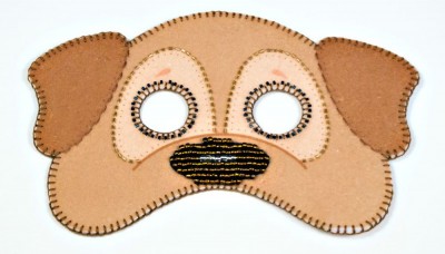 Набор для изготовления Карнавальной маски Собачка