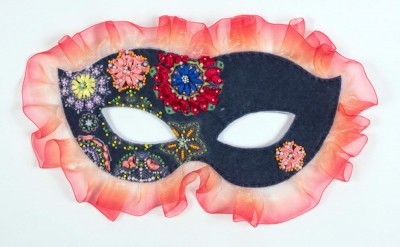 Набор для изготовления Карнавальной маски Фламинго