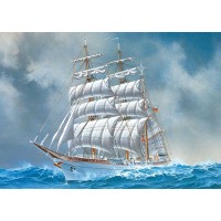 Набор для изготовления картины стразами (алмазная мозаика-вышивка) Корабль