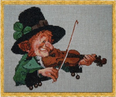 Набор для вышивания Green Violin