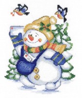 Набор для вышивания Снеговик /НВ-256