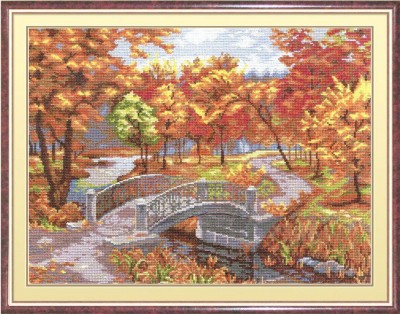 Набор для вышивания Осенний парк