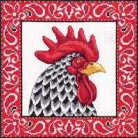 Набор для вышивания Петушок-красавец (Handsome rooster) /М660