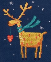 Набор для вышивания Золотой олень (Golden deer) /EH371