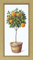 Набор для вышивания Апельсиновое дерево Crystal Art