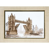Набор для вышивания Лондон. Тауэрский мост Crystal Art /ВТ-087
