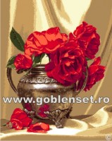 Набор для вышивания гобелена A red rosses vase