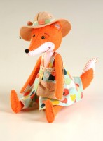Набор для изготовления текстильной игрушки из фетра Модная Алиса /ПФЗД-1008