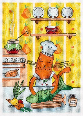 Кот-кулинар