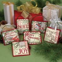 Christmas Sayings Ornaments (Игрушки с пожеланиями)