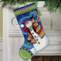 Snowmen Stocking (Рождественский носок) /71-09143	