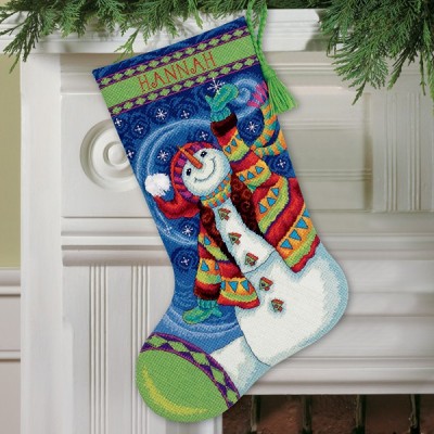 Snowmen Stocking (Рождественский носок)